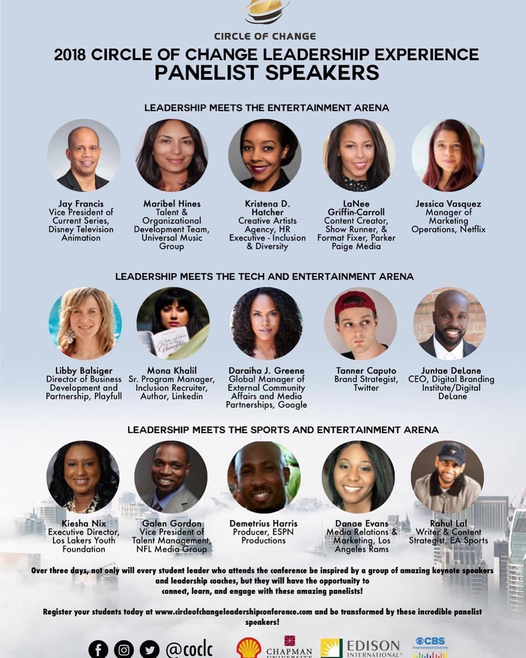 9th Annual Circle of Change Leadership Conference | December 1, 2018