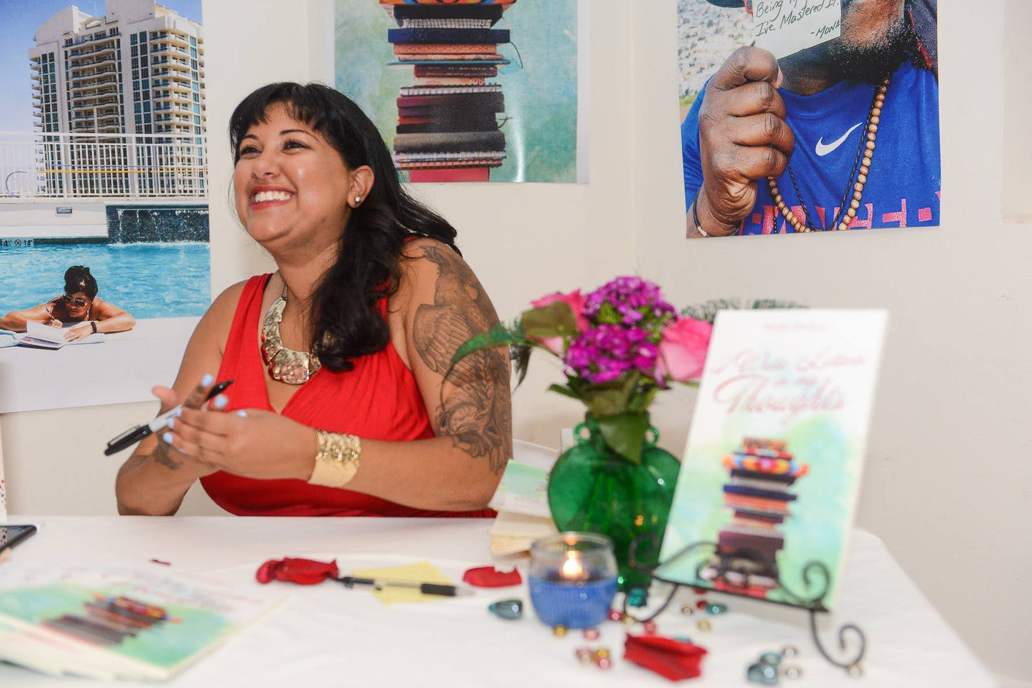 I Write Letters in my Thoughts Book